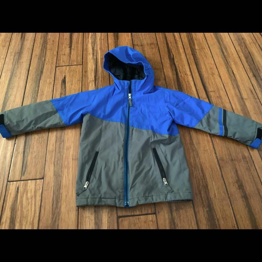 Boys Lands End 2 Layer Parka Coat